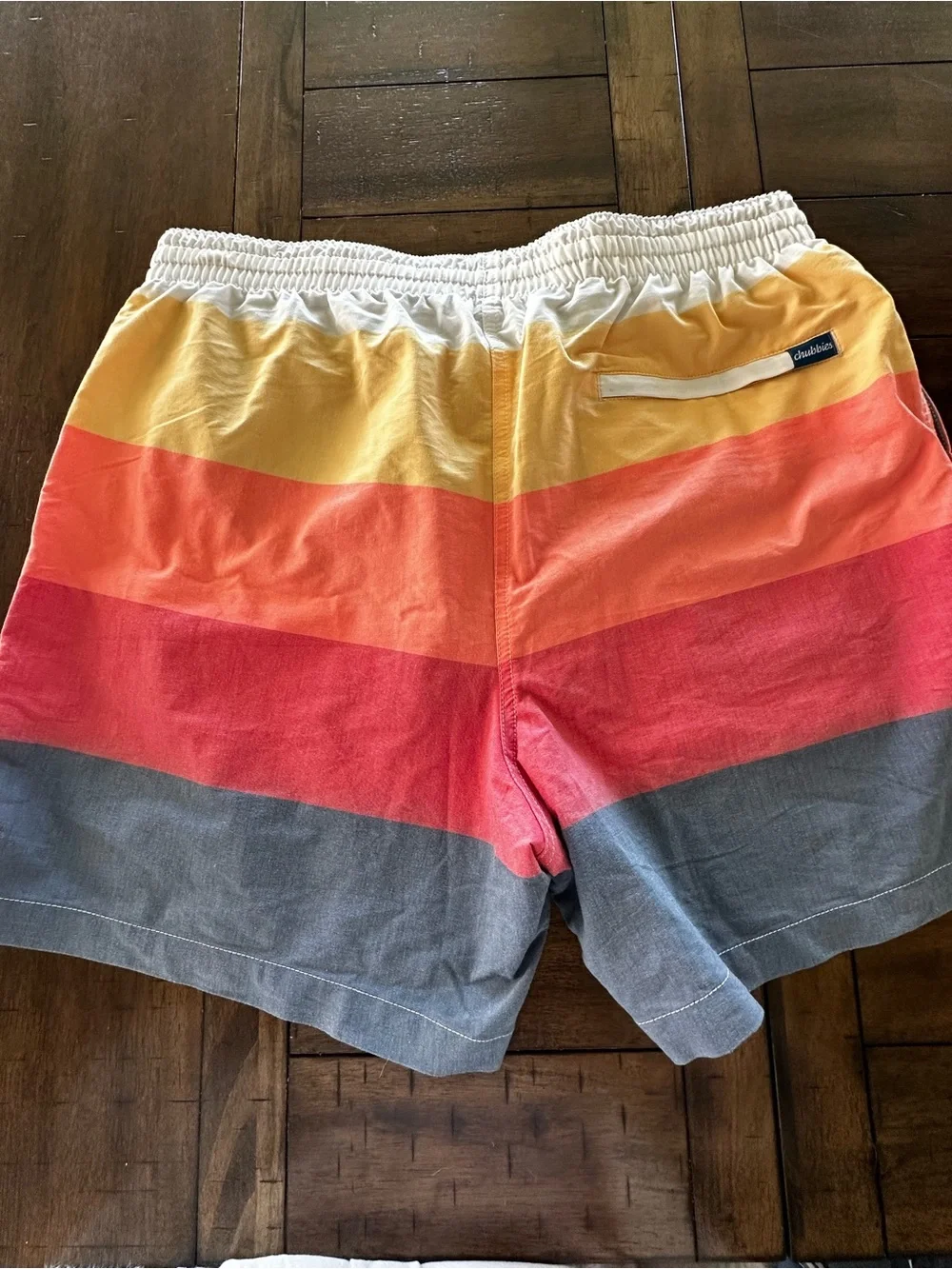 chubbies The Holden Hours 5.5” Striped Classic Swim Shorts